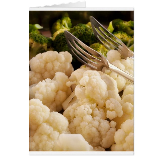 Gekookte bloemkool (Voorkant)