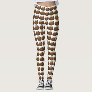Gekookte Idaho Potato Butter Hot Potatives Foodie Leggings