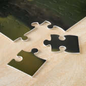 Gekookte kamelewanenzaag legpuzzel (Zijkant)