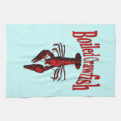 Gekookte kraakvis theedoek (Horizontaal)