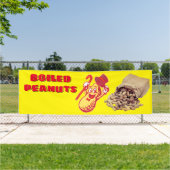 Gekookte pinda's te koop Omheining Groot Spandoek (Insitu)