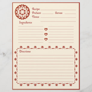 Gekoppeld door Love Recipe Letterhead