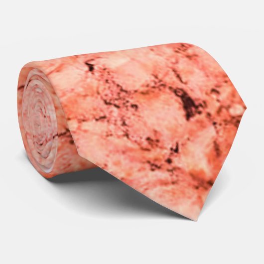 Gekoppeld koraalstrand stropdas (Opgerold)