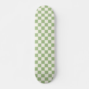Gekoppeld Sage- en Cream Pattern-skateboard Skateboard