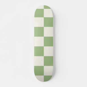 Gekoppeld Sage- en Cream Pattern-skateboard Skateboard