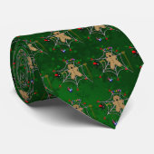 Gekoppeld tandbrood stropdas (Opgerold)