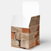 Gekoppelde baksteen bedankdoosjes (Geopend)