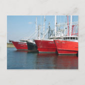 Gekoppelde Geviste vaartuigen Briefkaart (Voorkant)