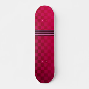 Gekoppelde skateboard met rode binnenzijde