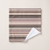 Gekoppelde tapekoppen met striped patronen bad handdoek (Wasdoekje)