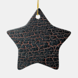 Gekoppelde verf keramisch ornament