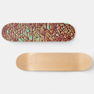 Gekoppelde verf skateboard