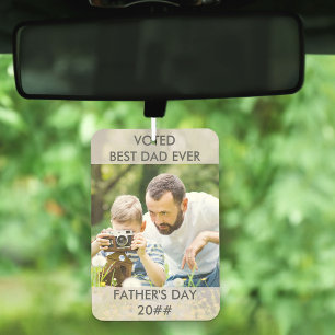 Gekozen Beste Pap Ooit - Aangepast Jaar - Twee Fot Luchtverfrisser