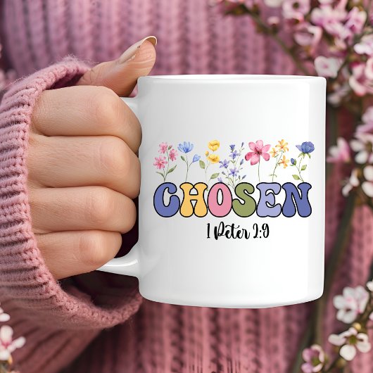 Gekozen Christelijke koffie Mok