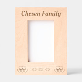 Gekozen Familie Gegraveerde Lijstjes