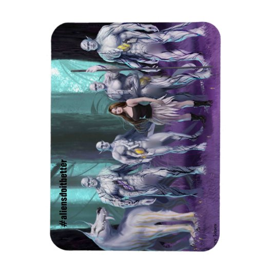 Gekozen familiemagneet magneet (Verticaal)