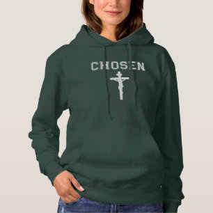 Gekozen Hoodie Christelijk Sweatshirt Faith Based