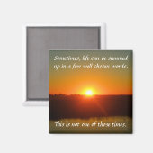 Gekozen woorden magneet (Voorkant / Achterkant)