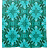 Gekraakt ijs..... douchegordijn (Voorkant)