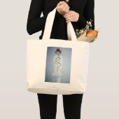 Gekraakte Urn Grote Tote Bag (Voorkant (product))