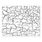 Gekraakte verftextuur 	rubberstempel (Afrduk)