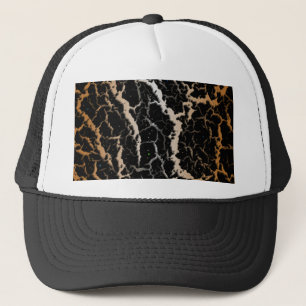 Gekrackeerde ruimteveer - Wit/Bronze Trucker Pet
