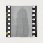 Gekraste filmstrip, plaatsaanduiding. wandkleed (Voorkant (horizontaal))