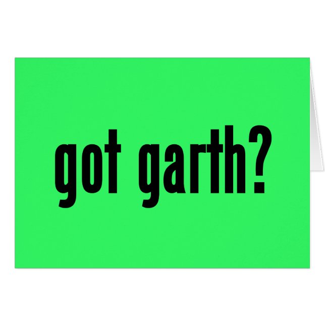 gekregen garth? (Voorkant Horizontaal)