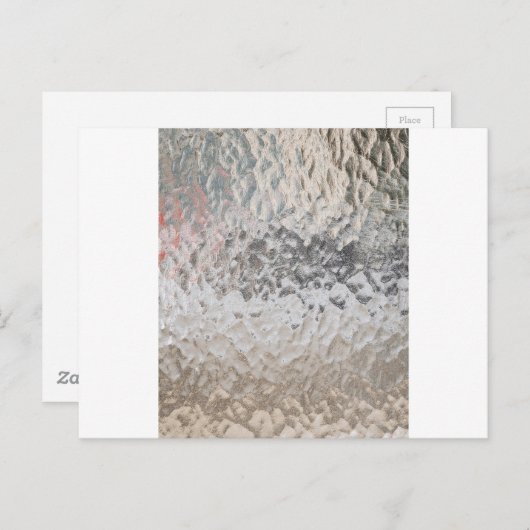 gekristalliseerd briefkaart (Voorkant / Achterkant)