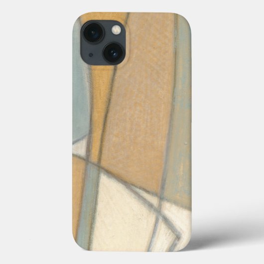 Gekromde lijnen en gedempte aartafels Case-Mate iPhone case (Achterkant)
