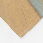 Gekromde lijnen en gedempte aartafels fleece deken (Hoek)