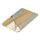 Gekromde lijnen en gedempte aartafels magneet (Linkerzijde)