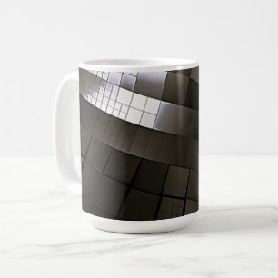 gekromde staalmatrix koffiemok