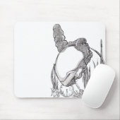 gekrompen muismat (Met muis)