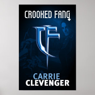 GEKROOKT VANG BLAUW HOESJE POSTER
