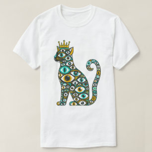 Gekroonde Kattenogen Stedelijke Koninklijkheid T-shirt