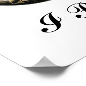 GEKROSEERDE BANJOS-POSTER POSTER (Hoek)