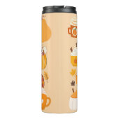 gekruid pompoenseizoen thermosbeker (Achterkant)