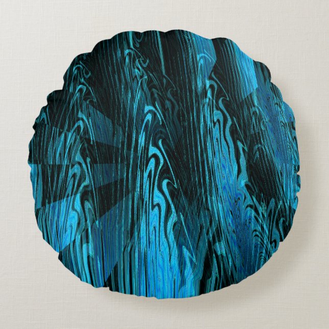 Gekruid...... Rond Kussen (Voorkant)