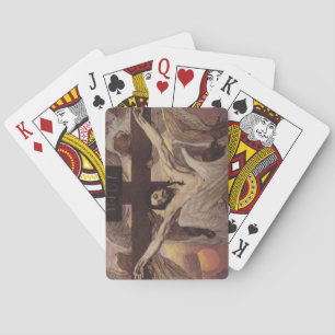 Gekruisigde Christus Pokerkaarten