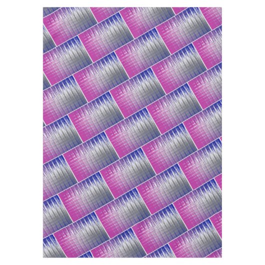 gekruiste lijnen tafelkleed (Voorkant)