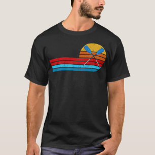 Gekruiste riemen retro 1 t-shirt