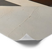 Gekruiste structuren poster (Hoek)