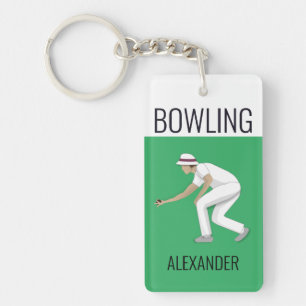 Gekwalificeerde Bowlen Sleutelhanger
