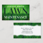 Gekweekt gras visitekaartje (Voorkant / Achterkant)