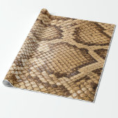 Gekweekte python skinpython, huid, slang, reticula cadeaupapier (Uitgerold)