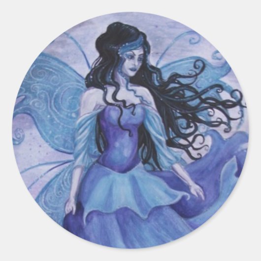 Gel bleu - autocollants (Devant)