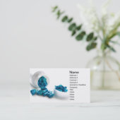 Gel capsule visitekaartje (Staand voorkant)