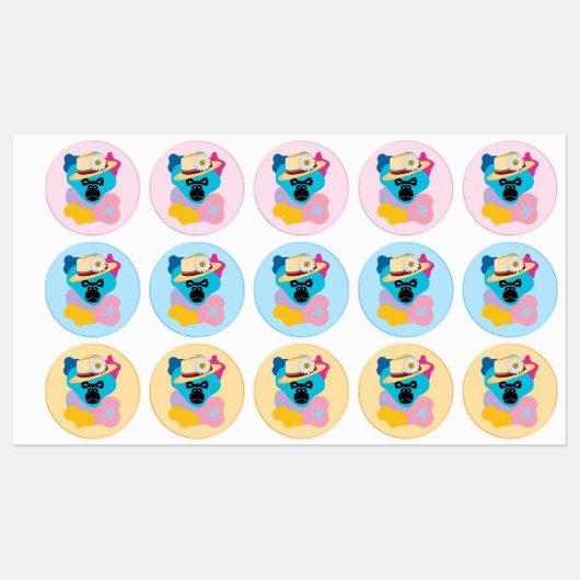 Gel Mousepad Labels (Vel)