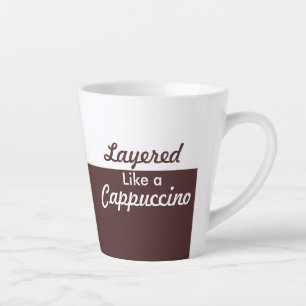 Gelaagd als een Cappucino Latte Mok